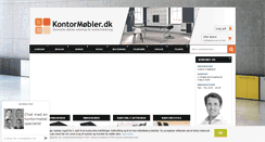 Desktop Screenshot of kontormoebler.dk
